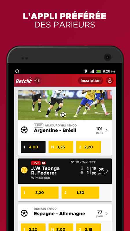 Betclic apk